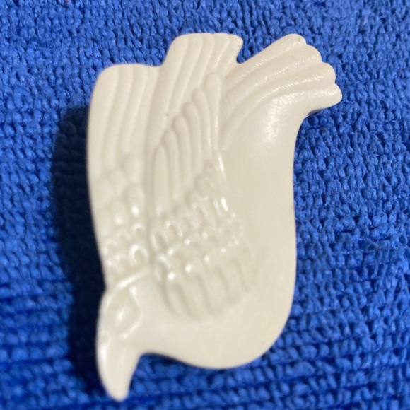 Vintage Turtle Dove Brooch Pin - Picture 3 of 5